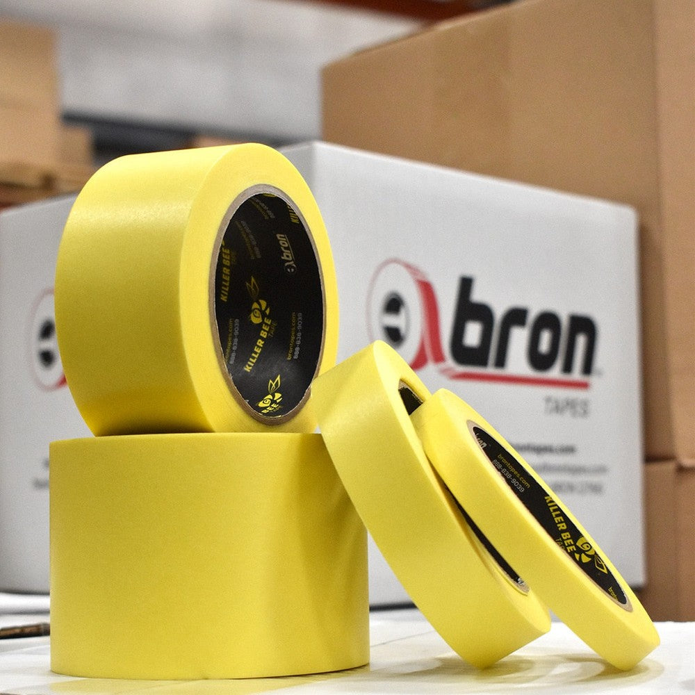 Bron Tape: Killer Bee® Premium Yellow Masking Tape Bron Tapes