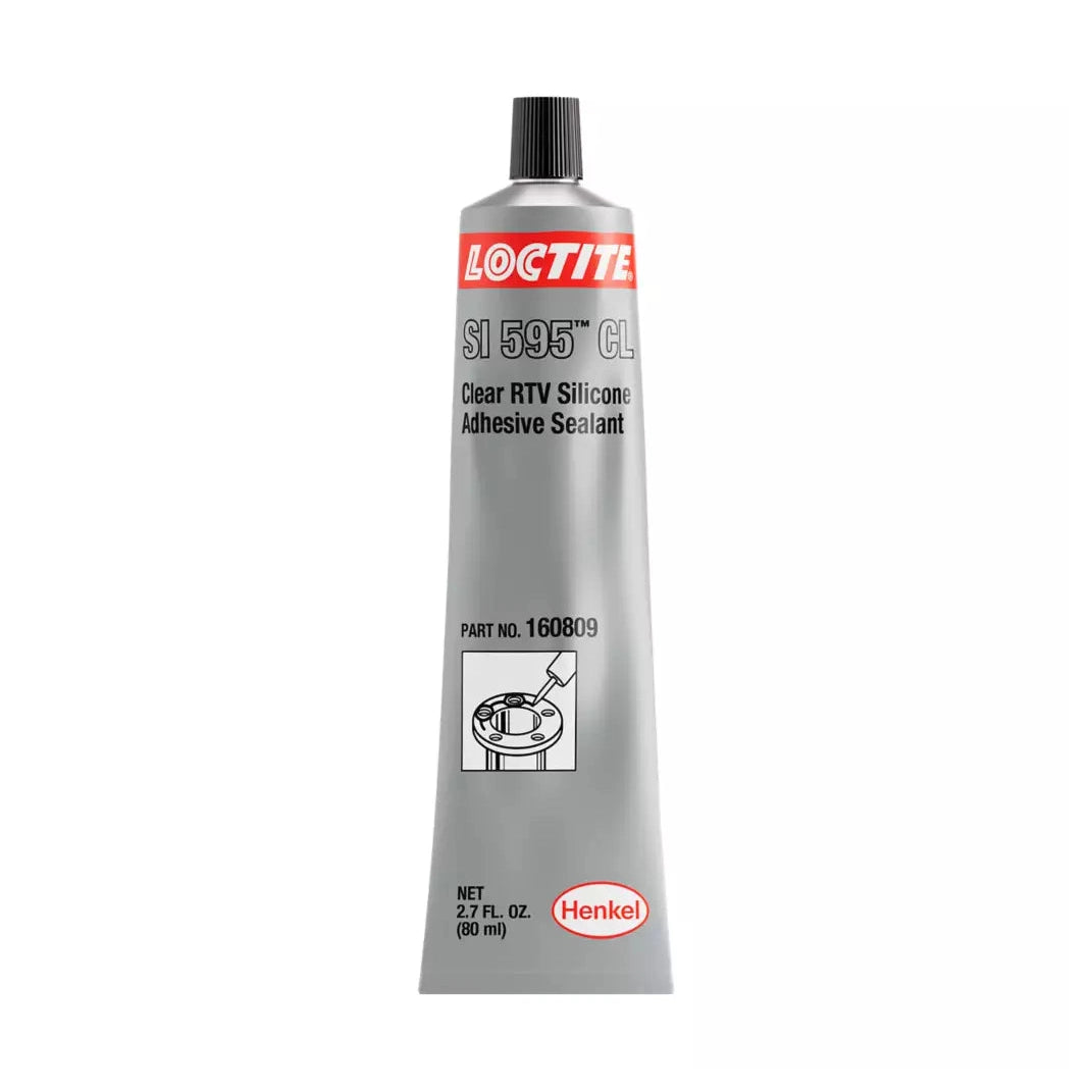 LOCTITE® SI 595 Superflex® Clear RTV Silicone Adhesive Sealant – Acetoxy Cure for General-Purpose Sealing Loctite
