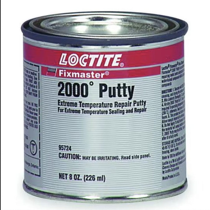 Loctite MR 2000 Extreme Temperature Repair Putty 2000F Metal Reapir #235579 8oz 237ml Loctite
