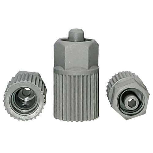 Luer Lok Adapter Tips for Mixing Nozzles-Gray-Fits 6 - 8 MM OD Nozzle Tips