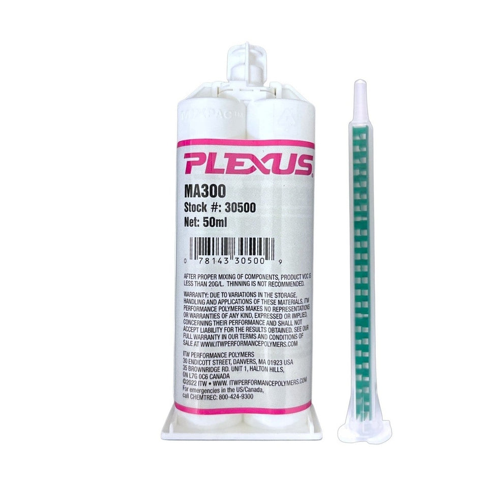 Plexus MA300 All-Purpose High-Strength 5-Minute MMA Adhesive 30500 Plexus