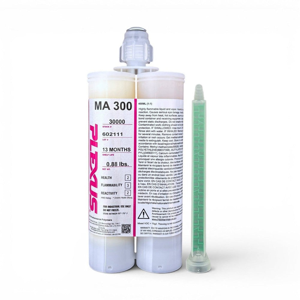 Plexus MA300 All-Purpose High-Strength 5-Minute MMA Adhesive 30500 Plexus