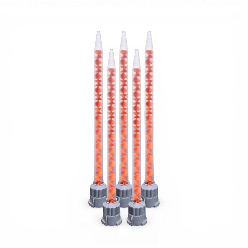 MixPac MBHX 06-20T 116481 Mixing Nozzle for 50ml Cartridges - 20-element Bayonet Static Mixers MixPac