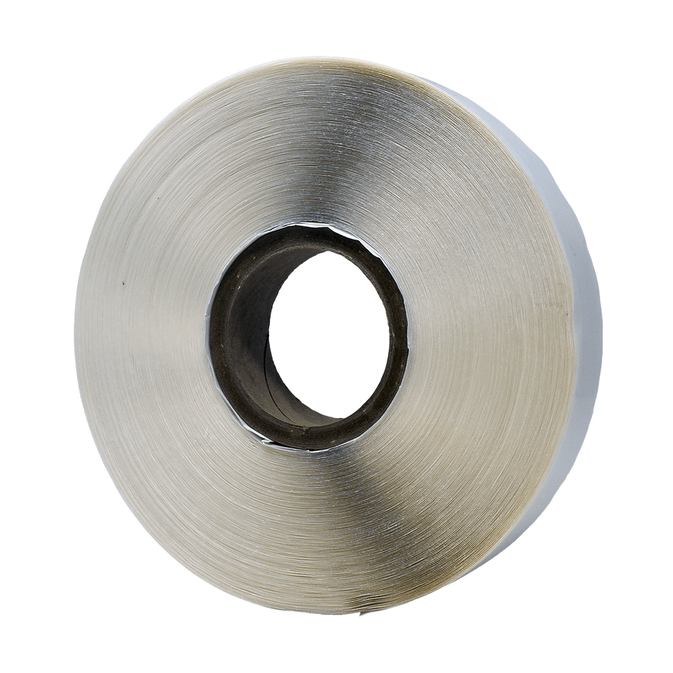 Mactac GS rivet tape roll, 20 mil rubber transfer adhesive on a dry edge liner