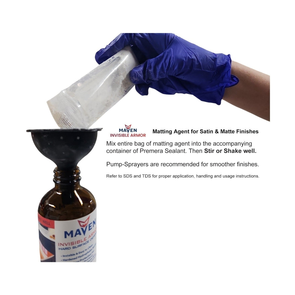 Additives and Matting Agent For Premera and Maven Invisible Armor Sealants Maven Invisible Armor