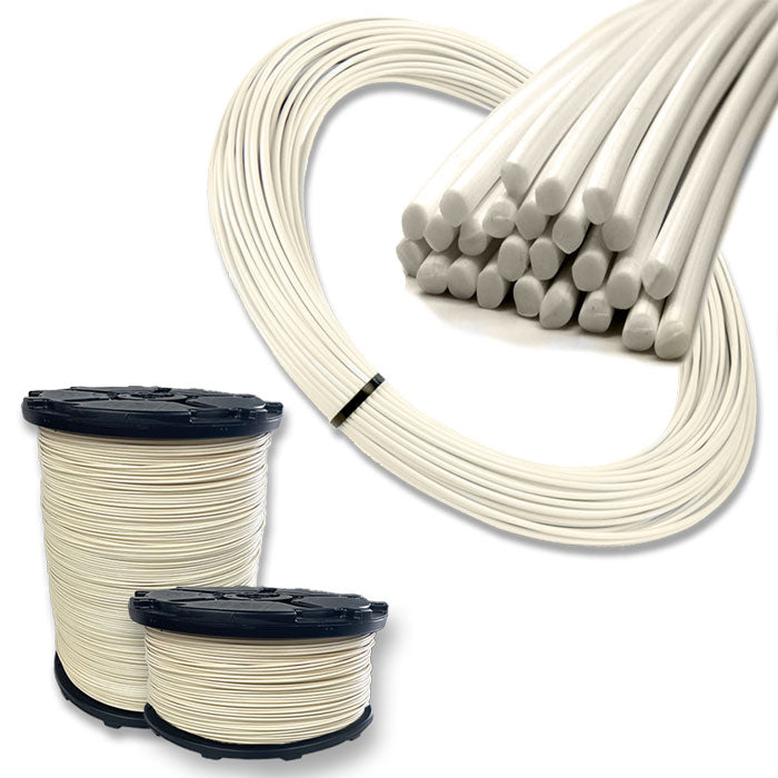 Maven Plastics - Beige PP Plastic Welding Rods, Coils, & Reels - (Polypropylene Copolymer)