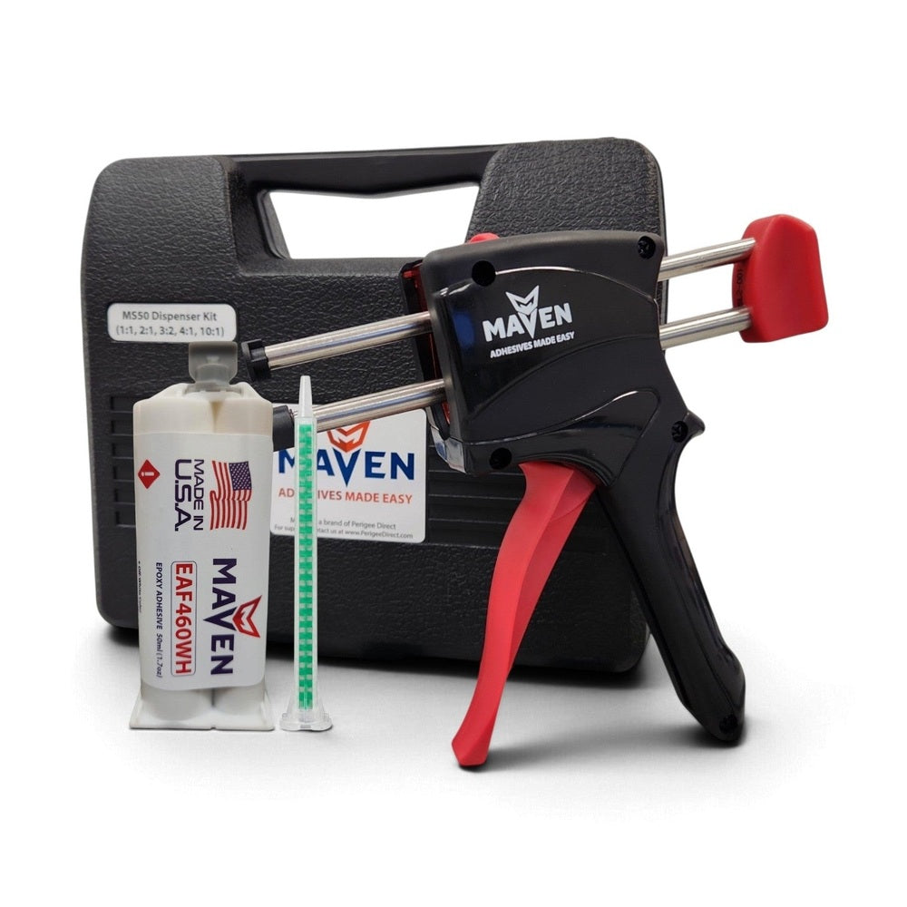 Maven EAF460 - Slow Set 60 Minute Black or Off-White Epoxy - Toughened 60-Minute Set Epoxy Adhesive Maven Adhesives