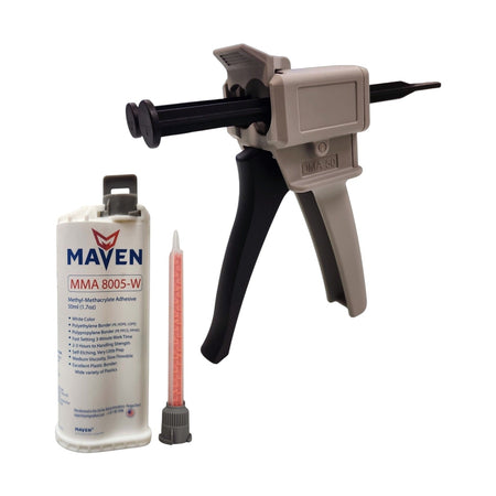 Maven MMA8005 Polyolefin Bonder Bonds Polyethylene, Polypropylene& Nylon High Strength MMA Adhesive Perigee Direct