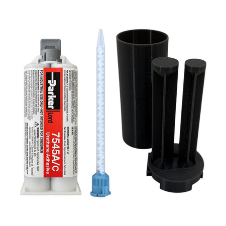 LORD 7545 A/C Medium Set 6-8 Minute Urethane Adhesive System - Thick Viscosity, Non-Sag with Configurable Set-Time & high strength for FRP, SMC, Plastics, primed metals, powder coating Lord