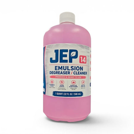 JEP-14 Heavy Duty Degreaser Cleaner Non-Caustic Non-Toxic Emulsifying USDA A1 Rated Safe for Food & Processing Equipment NSF A-1 Jep14