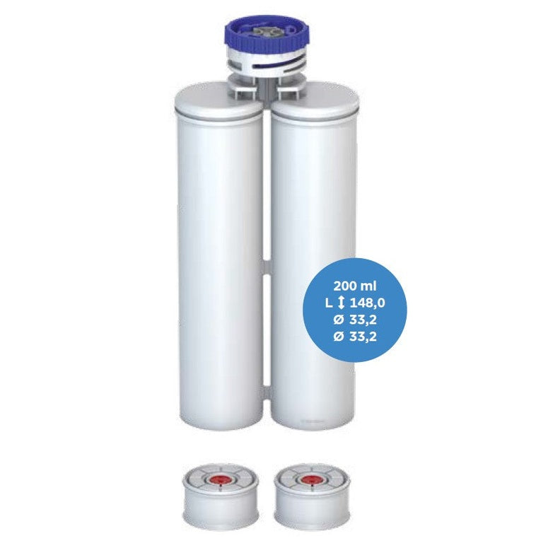RITTER ACF Helix Mixing Nozzle for 200ml or 400ml ACF Cartridge Ratios 1:1 or 2:1 Ritter
