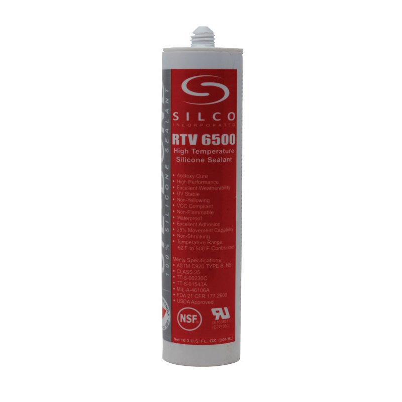 Sil-Bond RTV-6500 High-Temp Red Silicone Sealant