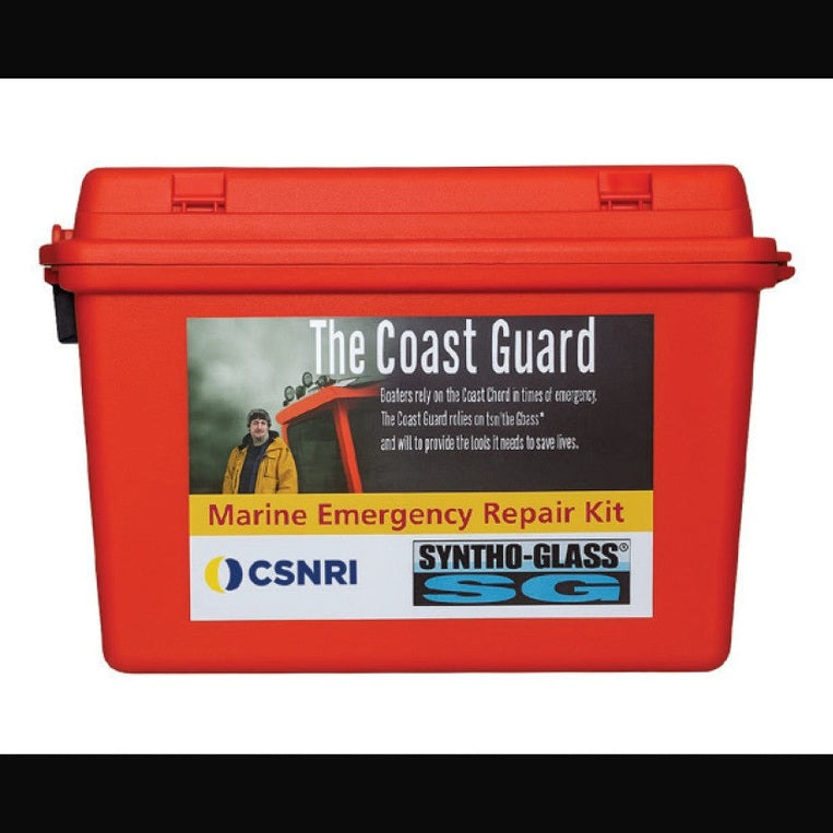 SynthoGlass Marine Emergency Hull Repair Kit, Popular with Coast Guard, Navy, Commercial and Large Ships SynthoGlass