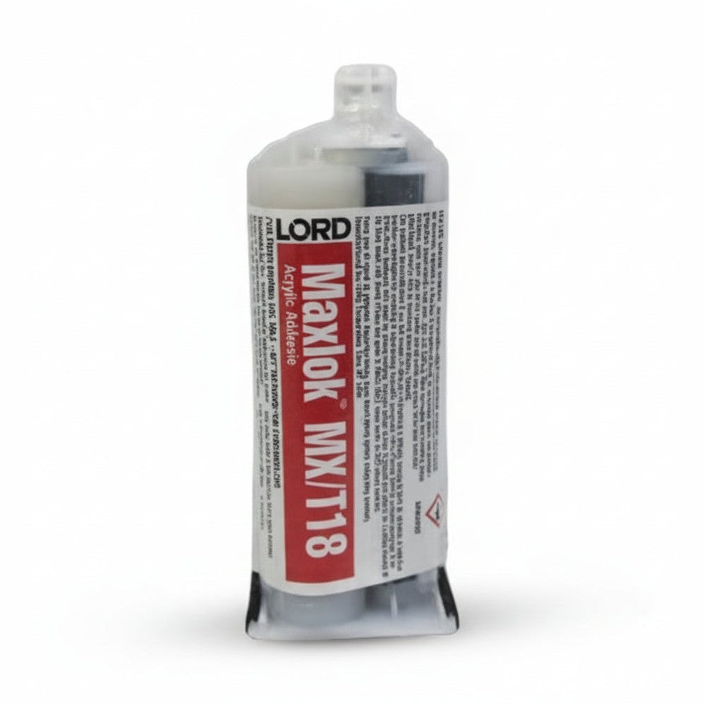 LORD Maxlok T18 MX 4:1 Ratio Medium Set 18-24 min Acrylic Adhesive non-sagging, and resistance to temperature Lord
