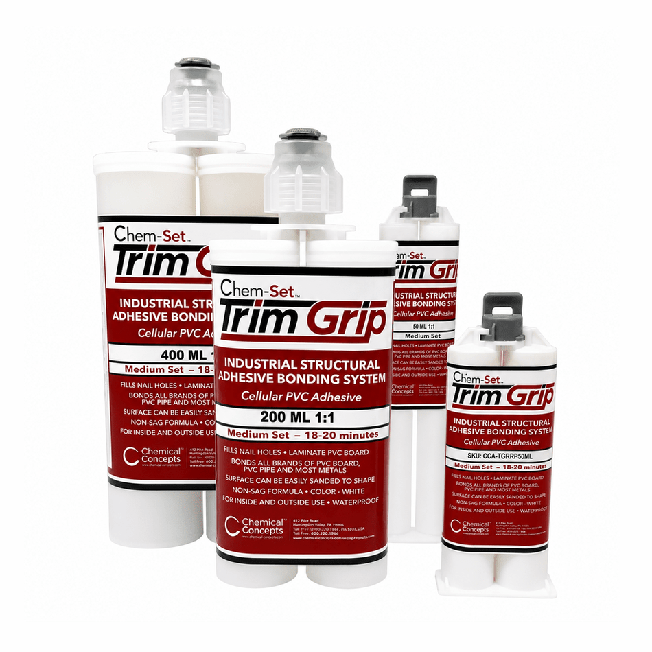 Chem-Set TrimGrip FS Fast-Set Cellular PVC Trim Adhesive Chem-Set