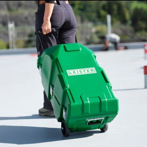 Leister Varimat 700 174.614 Automatic Welding Machine for roofs, swimming pools, water membranes, tarps, banners, 230V/3680W, 40mm Leister