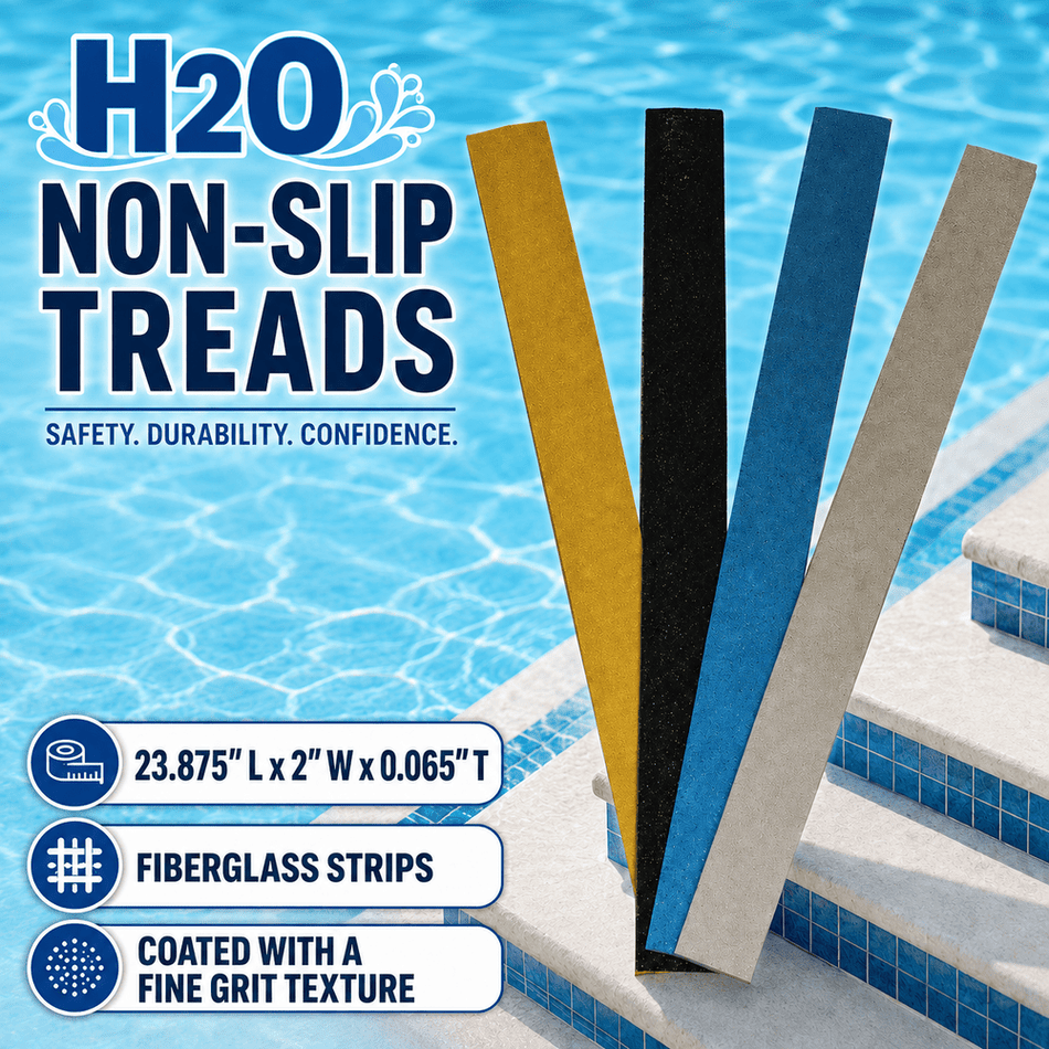 Slip-Grip Anti Slip Underwater Traction Tape For Pools & Spa's Chem-Set