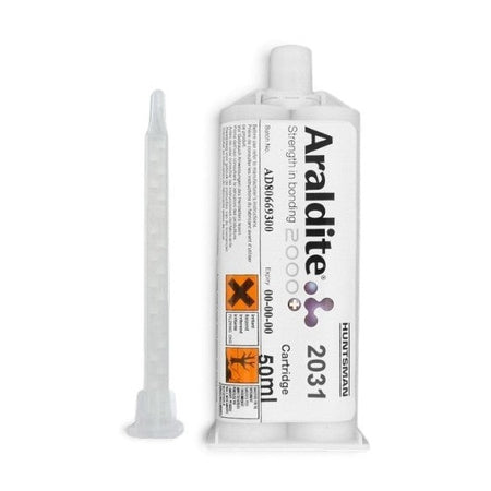 Araldite 2031-1 - 60-Min Set Chemical Resistant -Black Thixotropic Toughened Epoxy Gel Araldite