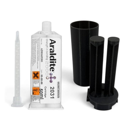 Araldite 2031-1 - 60-Min Set Chemical Resistant -Black Thixotropic Toughened Epoxy Gel Araldite