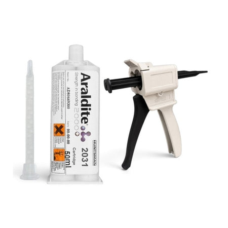 Araldite 2031-1 - 60-Min Set Chemical Resistant -Black Thixotropic Toughened Epoxy Gel Araldite
