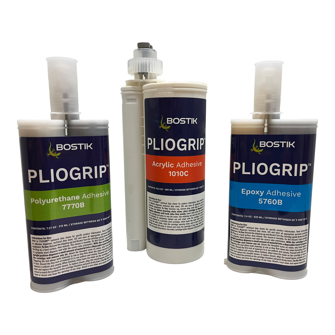 Bostik Pliogrip structural adhesive product family