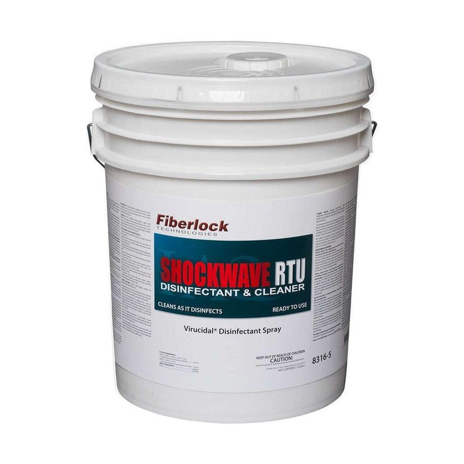 Fiberlock Shockwave RTU – Disinfectant, Sanitizer and Cleaner Fiberlock