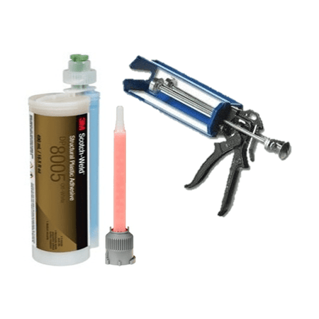 3M Scotch-Weld DP8005 Off-White Cartridge 10:01 Mix Ratio, Nylon Bonder Acrylics Adhesive PerigeeDirect