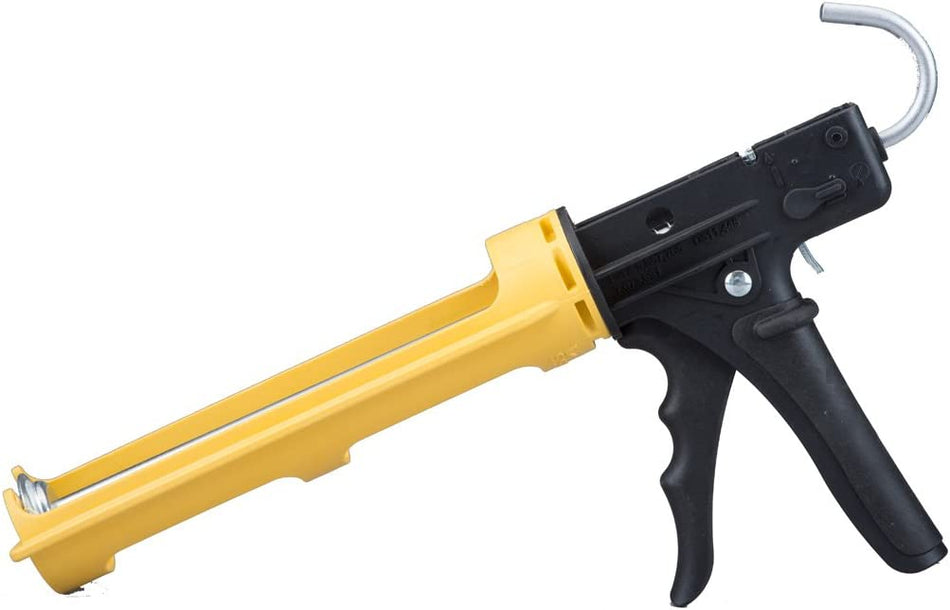 Dripless ETS3000 Pro-Series 1/10 Gallon Caulking Gun with Strong 18:1 Force Leverage (Thrust Ratio)