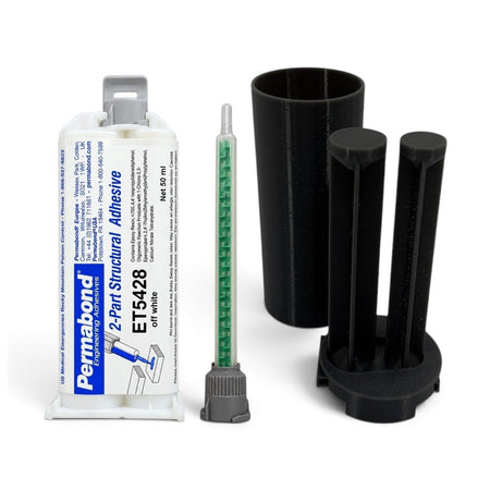 PERMABOND ET5428 Medium Set 10 - 20 min Two Component Epoxy Cream Cartridges & Accessories Permabond