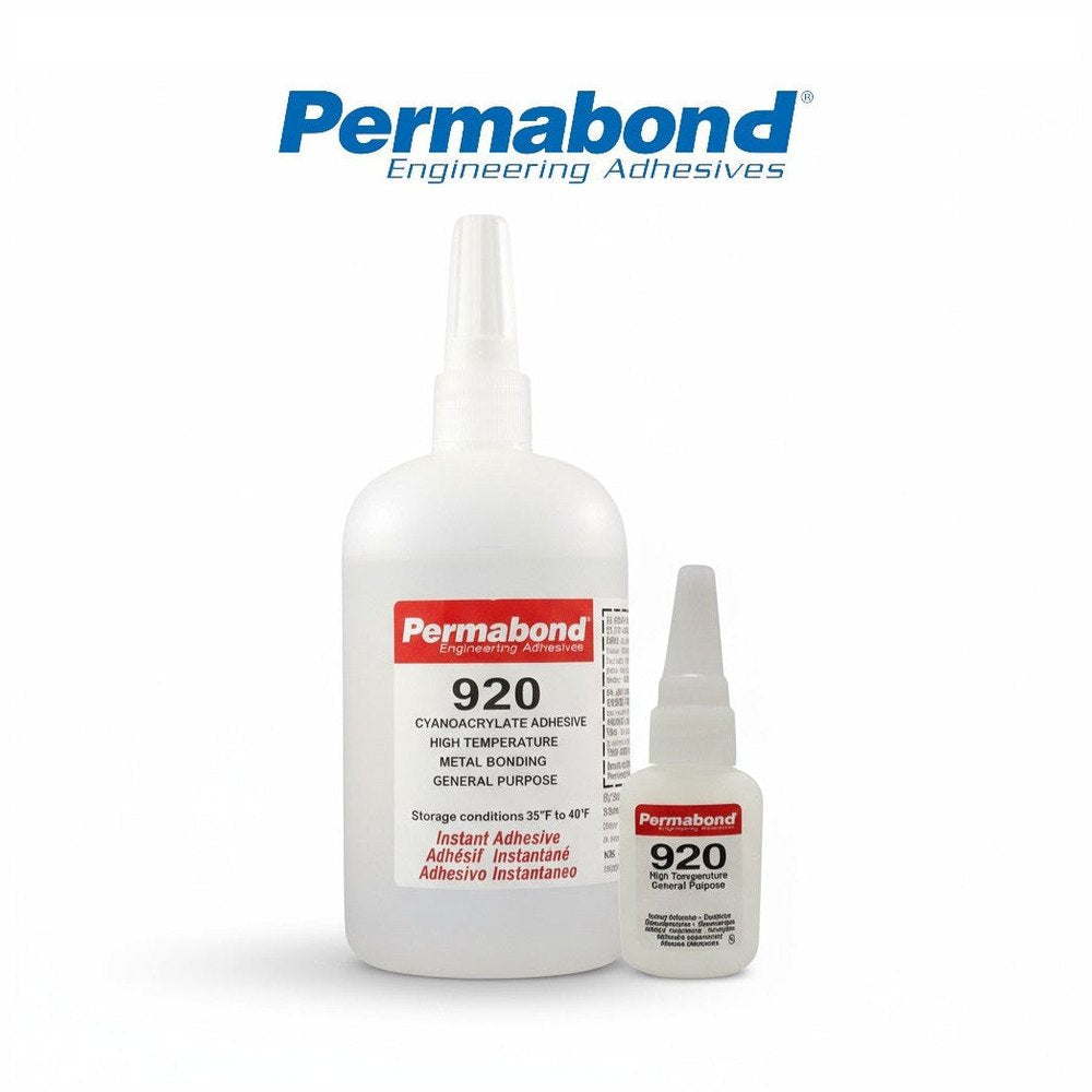 Permabond 920 Instant Adhesive-Fast-Set, Thin Viscosity, 2-Step High-Temp Resistant Permabond