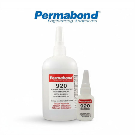 Permabond 920 Instant Adhesive-Fast-Set, Thin Viscosity, 2-Step High-Temp Resistant Permabond