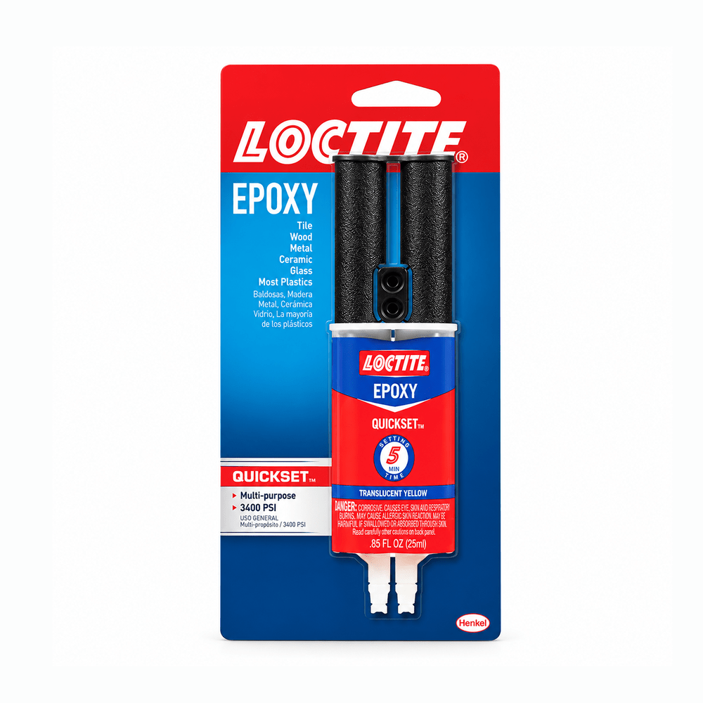 Loctite Epoxy Quick Set – 5-Minute Two-Part Epoxy Loctite