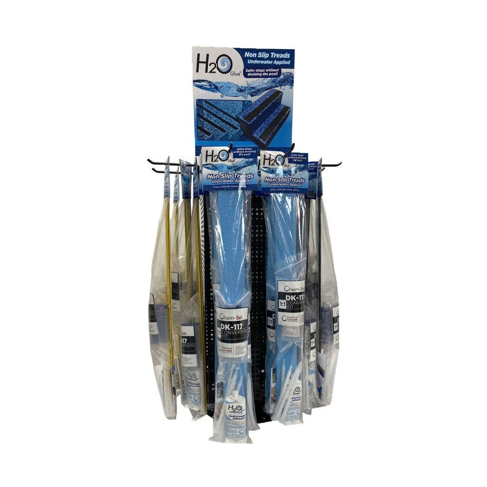 H2O Glue® Aqua-Bonder Underwater Adhesive & Pool Repair Kits For Underwater Stairs and Tread Chem-Set
