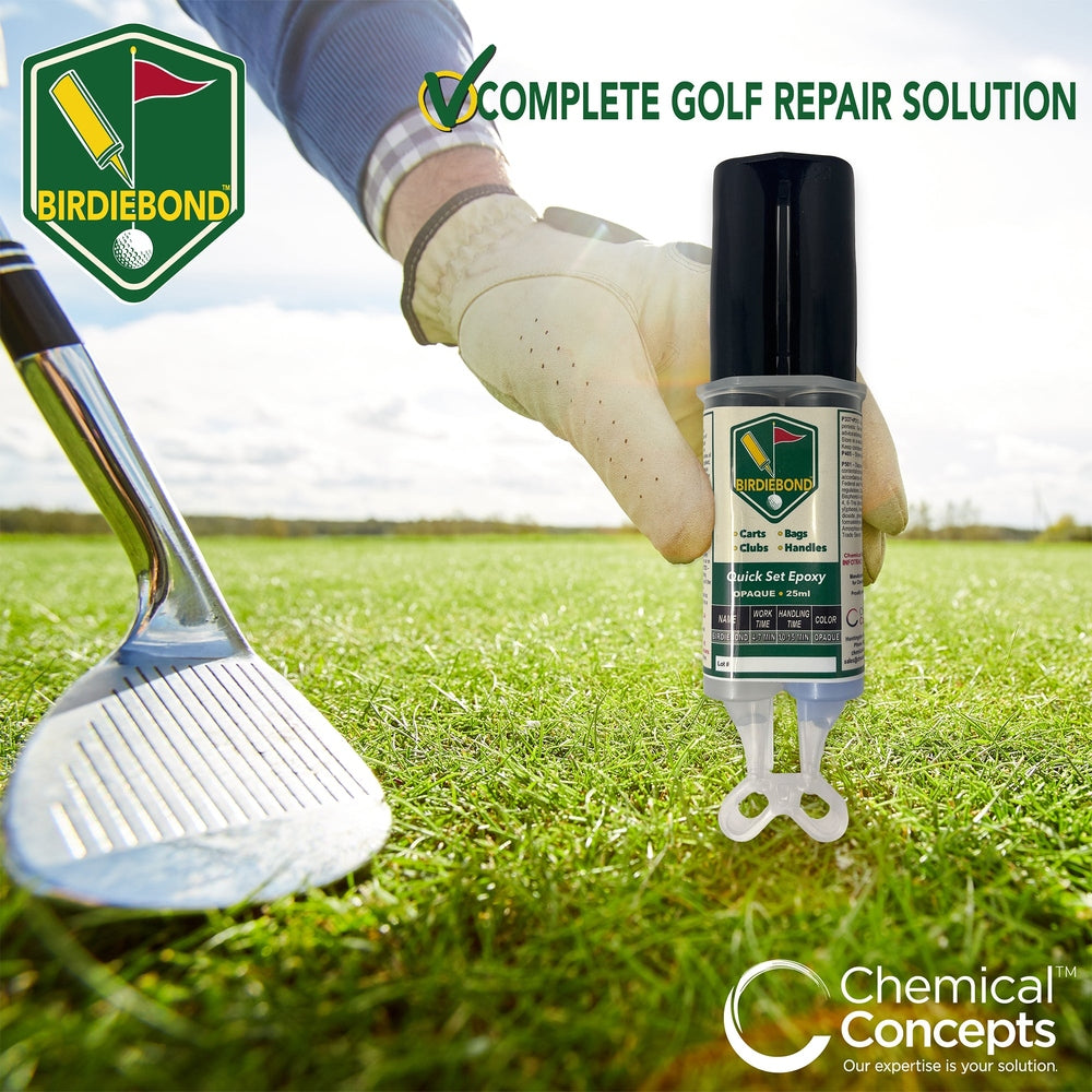 BirdieBond™ Golf Epoxy Glue – 25ml Syringe Birdie Bond