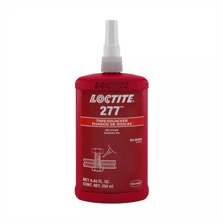 LOCTITE 277 red high-strength threadlocker, 250 ml bottle (IDH 88449)