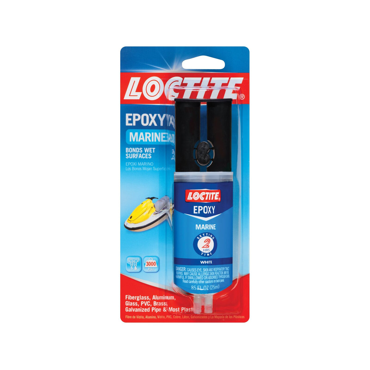 LOCTITE Epoxy Marine 25 mL dual-syringe retail package