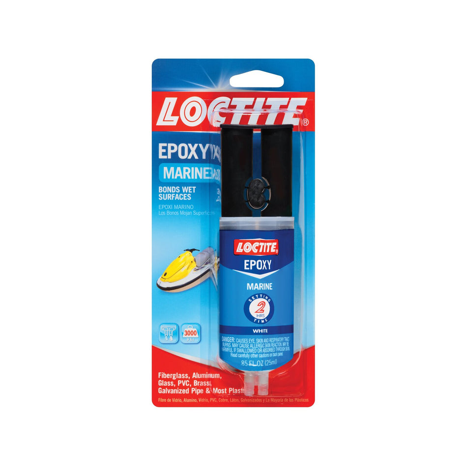 LOCTITE Epoxy Marine 25 mL dual-syringe retail package