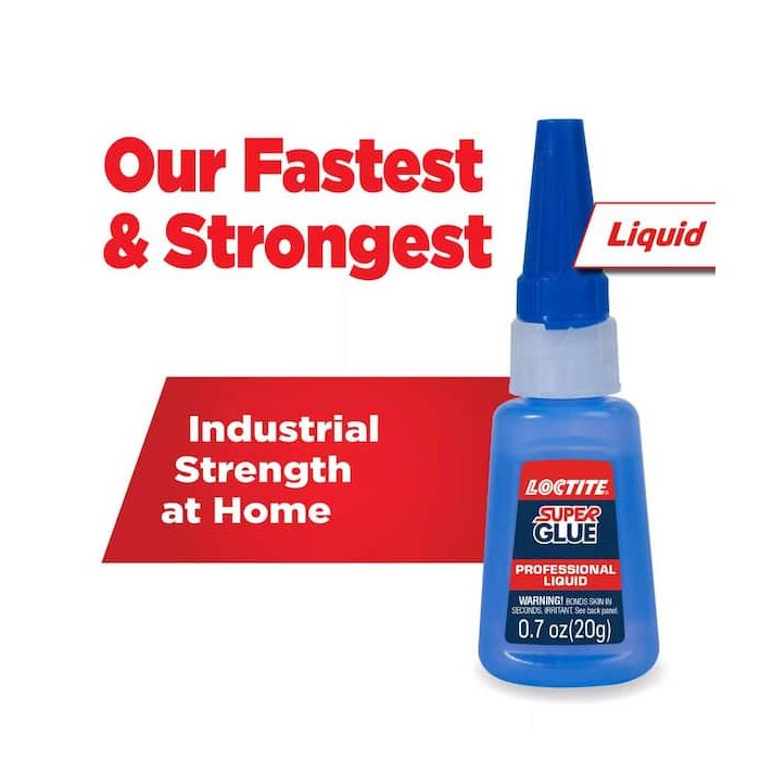 Loctite Super Glue Professional Liquid 20g Bottle, item 1365882