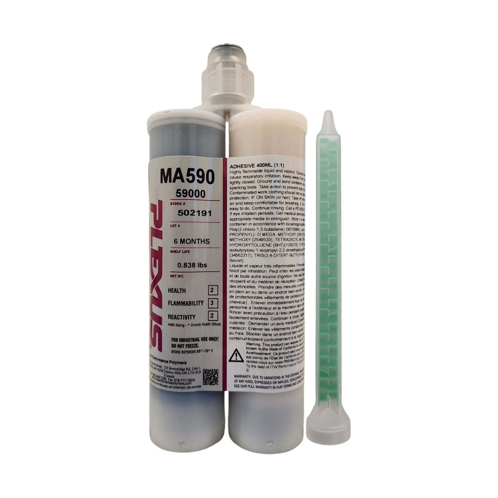 Seakeeper Ride Tabs Installation Adhesive Kits and Accessories - 400ml Plexus MA590 Black MMA Adhesive Kits Toughened 1:1 ratio Plexus