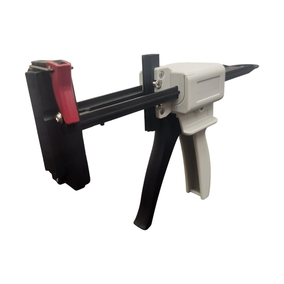 Maven MVDT50 manual squeeze tube dispensing gun, angled view