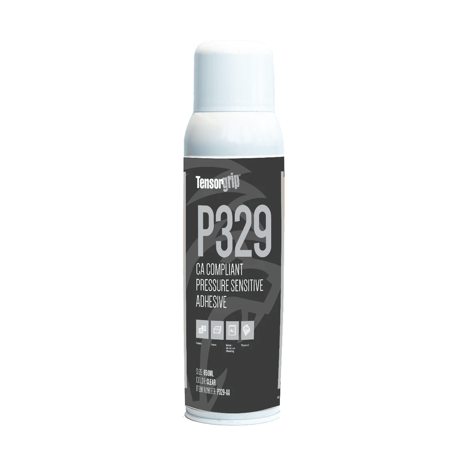TensorGrip P329 CA Compliant Pressure Sensitive Spray Adhesive