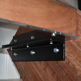 CounterBalance Stair Tread Bracket – Powdercoated Black CounterBalance