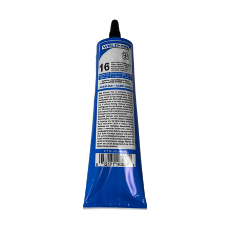 Weld-On #16 Clear Acrylic Cement – DCM & TCE Free Weld-On