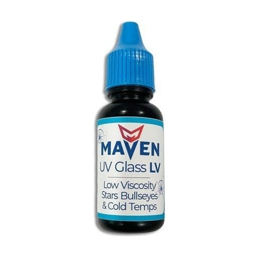 Maven UV Glass LV - Low Viscosity 20cps UV Curable Resin for windshield repars - 1 Liter Bottle, UOM is 1ml PerigeeDirect