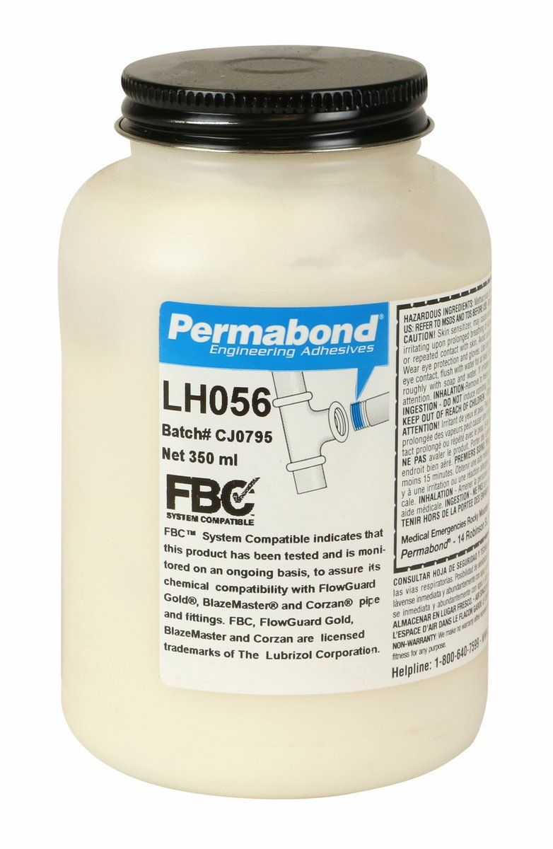 Permabond LH056 Non-aggressive, Excellent chemical and temperature resistance Anaerobic Adhesive