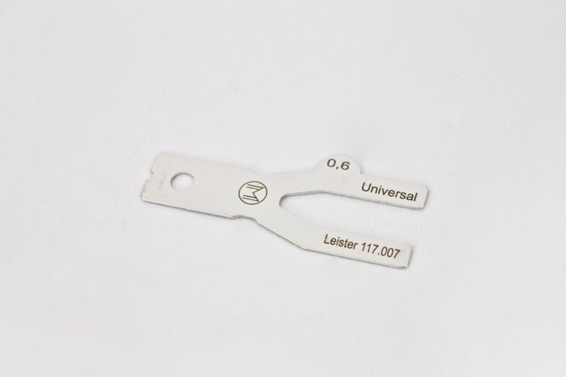 Leister Universal Spacer Blade 0.6mm thickness 117.007  for Trimming Knife 117.000