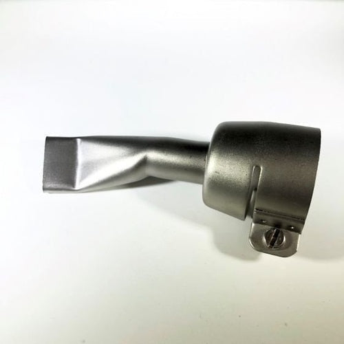 Leister Wide Slot Nozzle 20mm, Bent and Angled, with Clamps on Inner Side 105.487 PerigeeDirect