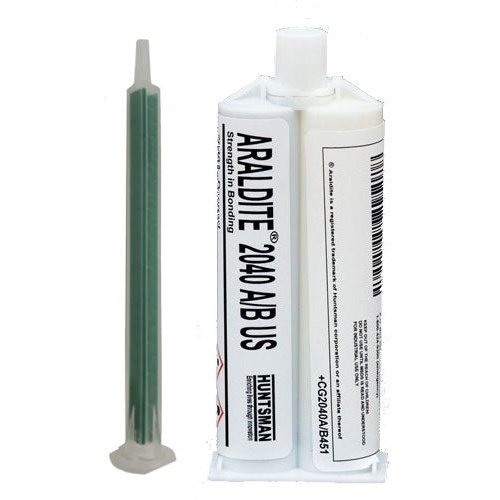 Araldite 2040 Flexible Thick Gray 15-min Polyurethane (PUR) adhesive great  for Plastics