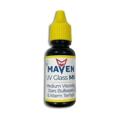 Maven UV Glass MV - Medium Viscosity 60cps UV Curable Resin for windshield repars - 1 Liter Bottle, UOM is 1ml PerigeeDirect