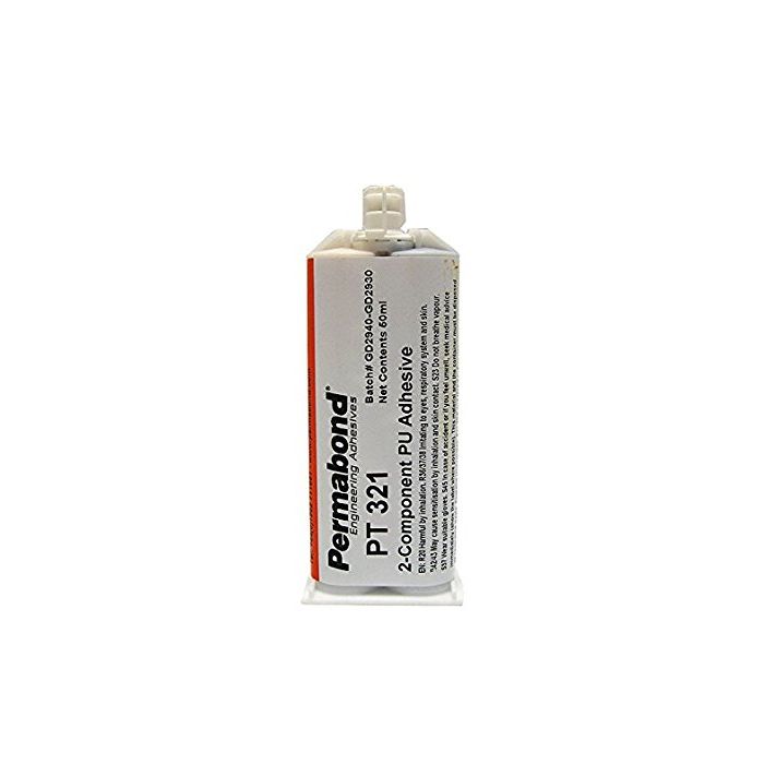 Permabond Urethane Super Fast Set 1 - 1.5 min PT321 50ml Cartridge and Starter Kit